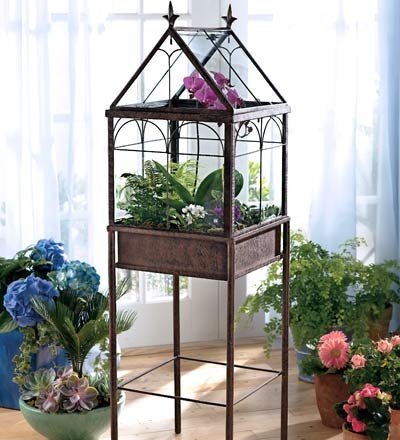 H Potter Large Glass Terrarium Succulent Planter Wardian Case for plants - Plantonio
