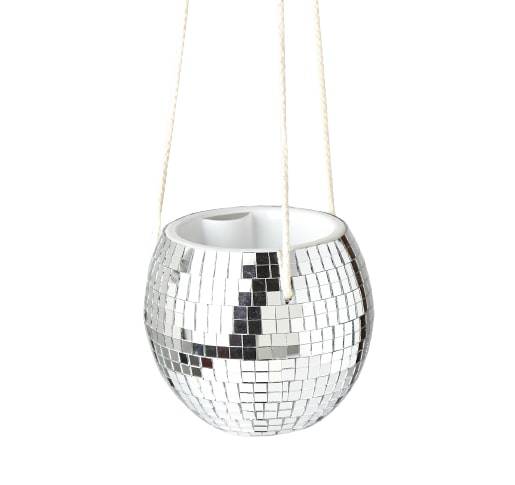 Disco Ball Hanging Planter - Plantonio