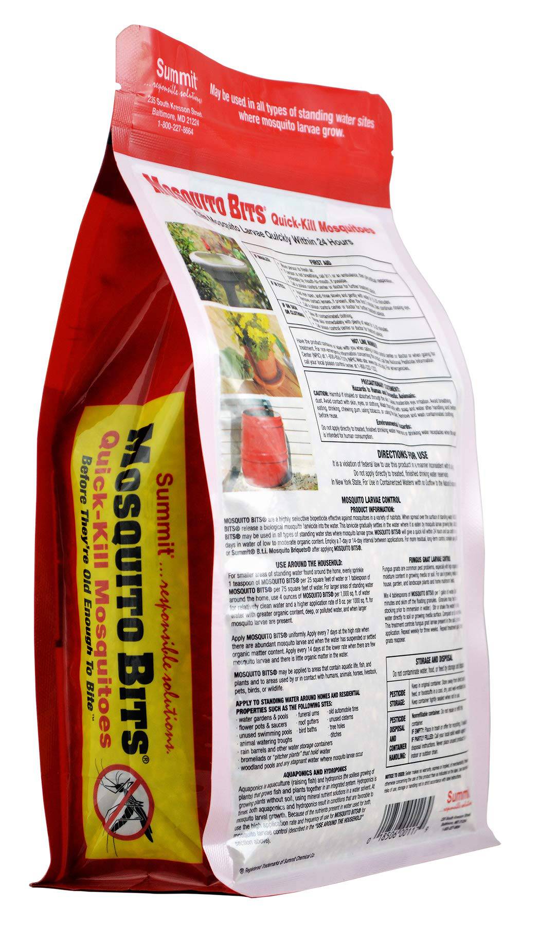 SUMMIT CHEMICAL CO 117-6 30OZ Mosquito Bits - Plantonio