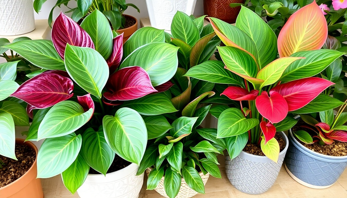 Exploring the Fascinating World of Indoor Plants: A Guide to Burgundy Princess Philodendron, Alocasia Red Mambo, and More