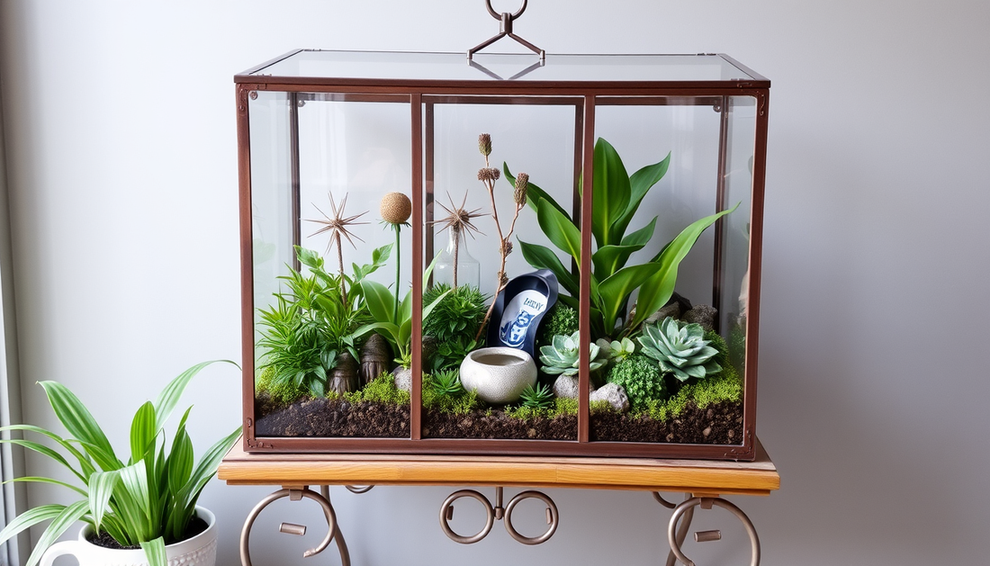 Top Tips for Setting Up a Wardian Case Terrarium Stand
