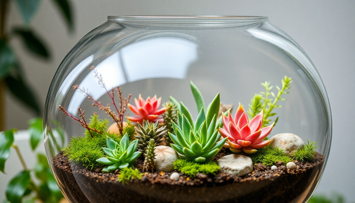 Creating a Stunning Sarufo Glass Plant Terrarium: Design Ideas and Care Tips for Indoor Gardening