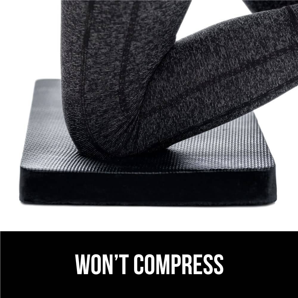 Gorilla Grip Extra Thick Kneeling Pad, Supportive Soft Foam Cushioning for Knee, Water Resistant Construction for Gardening, Bathing Baby, Workout Supplies, Lightweight, Garden Work Gifts, Grass - Plantonio